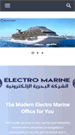 Mobile Screenshot of electro-marine.net
